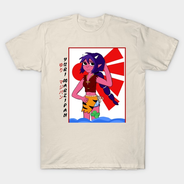 Yuri Marzipan the Oni - Traditional (original) T-Shirt by VixenwithStripes